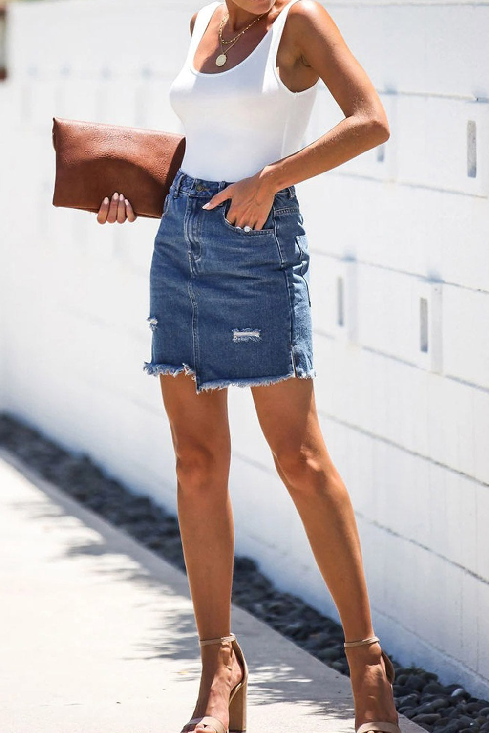Denim Skirt : Great way to add excitement and adventure – HoneymoonGini